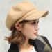 Hot Sale Autumn Hats for Solid Plain Octagonal Newsboy Men Ladies Casual Wool Hat Winter Beret Women Painter Cap_mkmklike.com