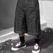 Men's West Coast Style Loose Fitting Summer Denim Shorts Trendy Five Point Pants New_mkmklike.com