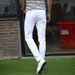White Slim Fit Elastic Jeans Men's Fashion Long Pants Spring New Youth Denim_mkmklike.com