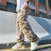 Men's Clothing Ripped Jeans Men's High Street Retro Personality Hip Hop Street Scratched Washed Loose Pants_mkmklike.com