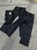 Men's Clothing Vintage Black Washed Heavyweight 646 Selvedge Denim 13oz Slightly Flared Versatile Jeans_mkmklike.com