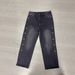 "Distressed Washed Denim Pants - Vintage Loose Fit High Street Casual Trousers For Men & Women, Streetwear Inspired Lightweight Summer Jeans"_mkmklike.com