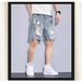 Men’s Slim-Fit 5-Inch Denim Shorts – Lightweight & Stylish Summer Casual Shorts (Sizes 28-34)_mkmklike.com