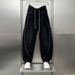 Men's Patchwork Cargo Jeans Straight Leg Loose Fit Wide Leg Long Pants American High Street Style Trendy Versatile Cool_mkmklike.com