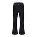 Unisex Black Cargo Jeans High Street Style Vibe Versatile Straight Leg Slightly Flared Slimming Long Pants mid Waist_mkmklike.com