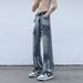 Nordmann American Retro Workwear Jeans For Men, Autumn And Winter Straight Loose Casual P, High Street Trend Hip-Hop Design_mkmklike.com