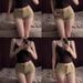 Retro American Khaki Shorts for Women Low Rise Sexy Tight Fitting A-Line Bodycon Hot Pants Summer Jeans_mkmklike.com