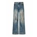 Retro High Street Loose Straight Jeans for Men mid Waist Trendy American Wide Leg Pants Spring Autumn New Collection_mkmklike.com