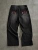 High Street Retro Washed Distressed Jeans Loose Straight Leg Wide Leg Trousers Trendy Brand Floor Length For Teenagers Men_mkmklike.com
