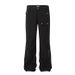 American Style Workwear Jeans For Men And Women New Melard Multi-Pocket Slimming Flared Couple Floor-Length Pants_mkmklike.com