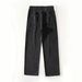 "Men's Summer Loose Straight Leg Jeans – Trendy Light Blue Denim Pants (1046 Blue/Black/Washed Black, S-XXL)"_mkmklike.com