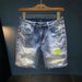 Summer Style Men's Loose Fit Jeans Shorts Trendy Brand Thin Design Unique Sporty Plus Size_mkmklike.com