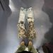 Men's American Retro Camouflage Patchwork Jeans – Fake Two-Piece Design, Cleanfit Straight Leg Pants With Distressed Detailing_mkmklike.com