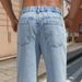 Men's High-Waisted Loose Fit Jeans – Comfortable & Stylish Straight-Leg Denim (Light Blue, S-XXL)_mkmklike.com