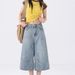 Women's Clothing High Street Retro Wide Leg Cropped Denim Pants For Women Summer High Waist Large Size Slim Loose Straight Shorts_mkmklike.com