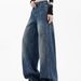 Vintage Distressed Wide-Leg Jeans For Women – Retro Blue High-Waisted Ripped Denim Pants (XS-4XL)_mkmklike.com