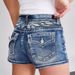 Women's Cross Border New Denim Shorts Slim Embroidery Fashion Denim Hot Pants All Match Style_mkmklike.com
