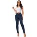 Women's High Waist Skinny Jeans - Stretch Denim Pencil Pants With Butt Lifting Effect, Comfortable & Stylish For Everyday Wear_mkmklike.com