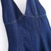 Foreign Trade Cross-Border Women's Clothing 2025 Summer European And American Fashion Versatile Simple Halter Neck Denim_mkmklike.com