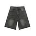 Nirben Denim | American Trendy Brand Ink Splashed Paint Dot Denim Shorts Men's High Street Loose Straight Five Point Pants_mkmklike.com