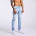 Men's Trendy Slim Fit Stretch Skinny Jeans New_mkmklike.com