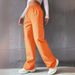 Women's Clothing beltless trousers high waist season wide-leg trousers straight loose temperament commuter trousers _mkmklike.com