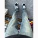 Washed Vintage Blue Jeans For Men Spring Autumn American High Street Style Slim Fit Straight Long Pants_mkmklike.com