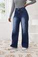 High-Waisted Straight-Leg Jeans For Women – Fleece-Lined, Stretchy & Warm (Light Blue, Navy, Dark Blue, S-2XL)_mkmklike.com