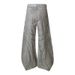 Men's Oversized Trendy Jeans Tie Dye Gradient Line Art Mid Waist Straight Pants Retro High Street Style Clothing_mkmklike.com