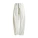 Women's Clothing Fashionable Pioneering Light Deconstruction Split Tangent Loose Curved Cocoon Jeans_mkmklike.com