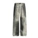Men's Clothing American High Street Dirty Dyed Snake Print Jeans Men's Summer Light Style Trendy Brand Pants Loose Versatile Wide Leg Trousers_mkmklike.com