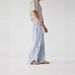 Men's Distressed Light Blue Relaxed Fit Cleanfit Style Straight Leg Jeans For Summer - High Street Fashion Casual Pants_mkmklike.com