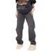 Nordmann Black Gray Jeans Men New Loose Straight American High Street Trendy Cool Casual Long Pants_mkmklike.com