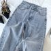 High-Waisted Wide Leg Jeans Vibe Style Loose Fit plus Size Straight Leg Floor Length Pants New Summer 2026_mkmklike.com