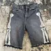 Men's Jeans Summer Retro Skeleton Denim Shorts Sports Casual Fashion Hip-hop Wearing Street 55 Pants Daily Outfit Men's_mkmklike.com