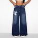 Women's Clothing Retro Loose Wide Leg Jeans Trousers_mkmklike.com