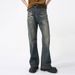 Deconstructed High-Street Jeans – Distressed Washed Flare Denim With Raw Hem (Summer Edition, S-XXL, Cotton Blend)_mkmklike.com