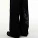 Men’s Vintage Hand-Painted Gradient Embroidered Jeans – Loose Straight Fit For Urban Streetwear (S-3XL, Black, Cotton Blend, Retro Artistic Denim)_mkmklike.com