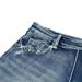 Women's Low Rise Denim Mini Shorts Rock Punk Y2K Style Pocket Skull Embroidery Beadwork Fashionable Casual Shorts_mkmklike.com