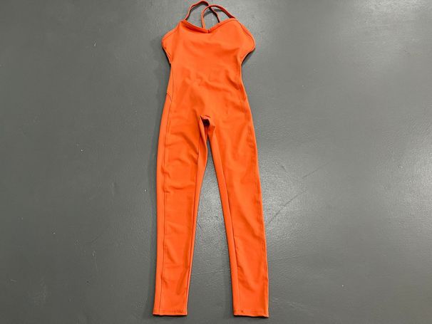 Women'sl Fashion Sexy Bodysuits Solid Color High Jumpsuit Casual Pants_mkmklike.com