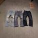 Men's Vintage Washed Straight-Leg Jeans – High-Street Distressed Denim Pants (Black/Light Blue/Gray)_mkmklike.com