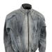 Men's Clothing Vintage Distressed Denim Jacket For Men – Oversized Workwear Coat With Stand Collar, Streetwear Fashion Faded Blue Comfortable Stylish_mkmklike.com