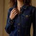 K Women's Long Sleeved Breasted Fashionable Long Dress. Excluding Belt_mkmklike.com