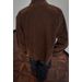 "Modern Era" Retro Maillard Autumn Cleanfit Short Suede Leather Harrington Flight Jacket_mkmklike.com