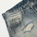 Heavy-duty Distressed Ripped Jeans Straight Long Men Loose Casual Washed Dirt Wide-leg Pants Punk Street Fashion_mkmklike.com