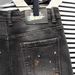 Summer New Washed Slim Fit Men's Denim Shorts Black And Gray Elastic Waist Ink Splash Hole Patch Casual Style_mkmklike.com