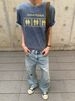 Summer Trendy High Street Retro Ripped Slim Fit Flared Jeans For Men Versatile Flow Style New_mkmklike.com