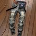 Men's Clothing American Streetwear Washed Straight-Leg Jeans – Relaxed Fit Multi-Pocket Pants (Matcha, S-XXXL)_mkmklike.com