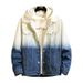 Loom New Autumn Winter European American Jacket Casual Loose Gradient Color Coat Men's Denim Clothing_mkmklike.com