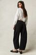 Women's Clothing Fashion Casual Women's Loose Wide Leg Pants Low Waist Washed Denim Trousers_mkmklike.com
